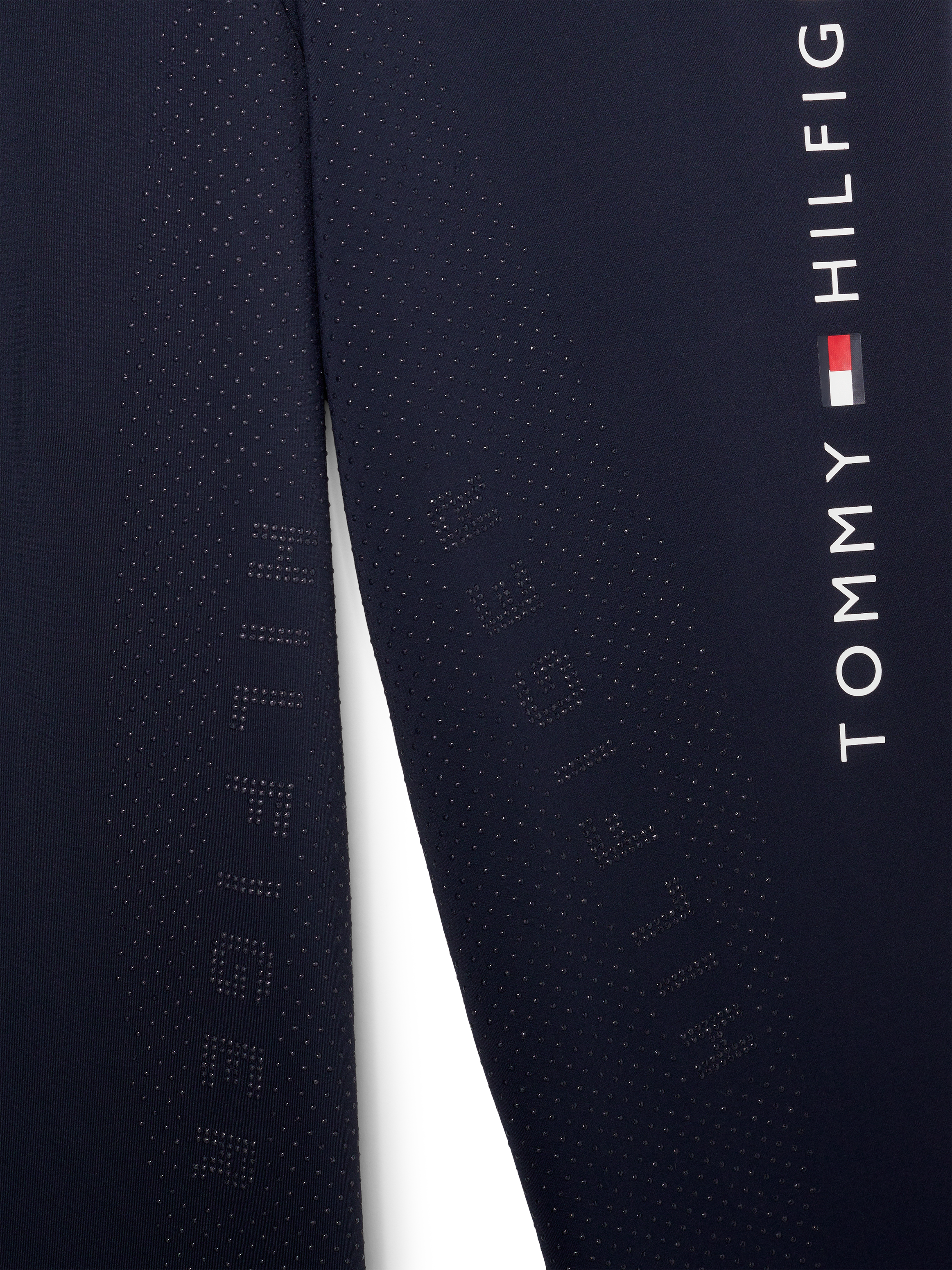 Tommy Hilfiger - Dame, vinter leggings, Elmira, full grip, blå