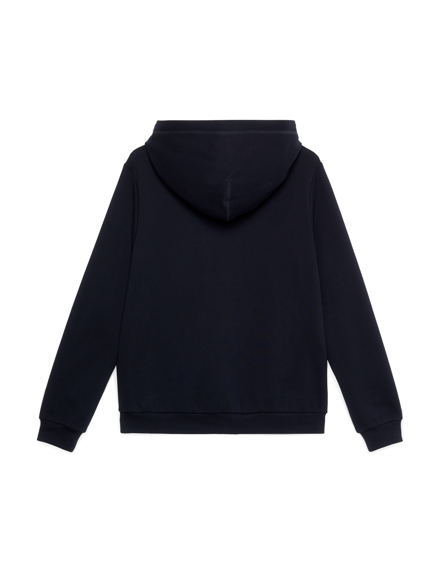 Tommy Hilfiger - Dame hoodie med metallisk logo, blå