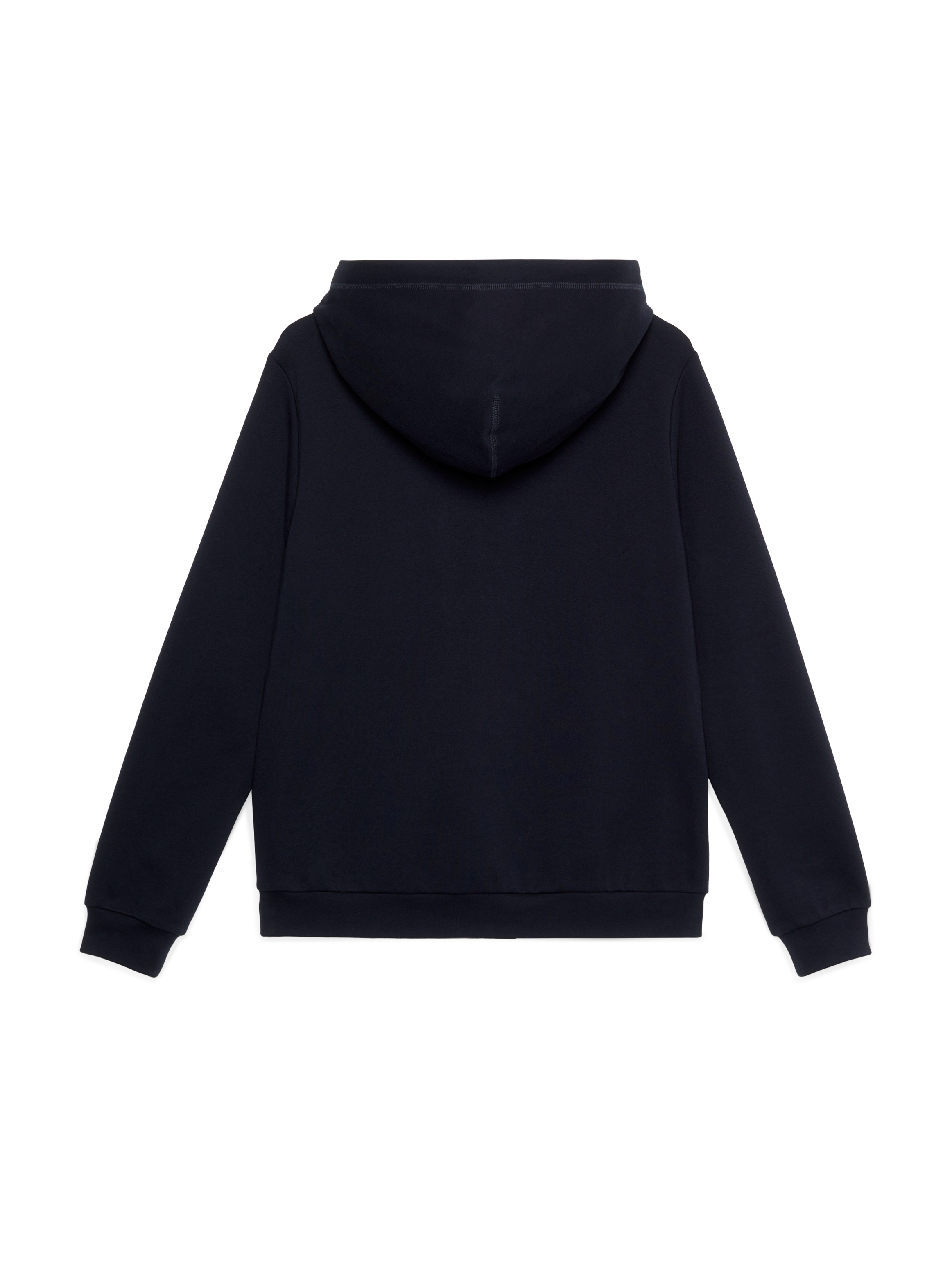 Tommy Hilfiger - Dame hoodie med metallisk logo, blå