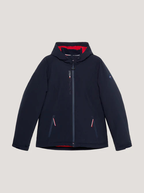 Tommy Hilfiger, Dame, vinter ridejakke, London, blå