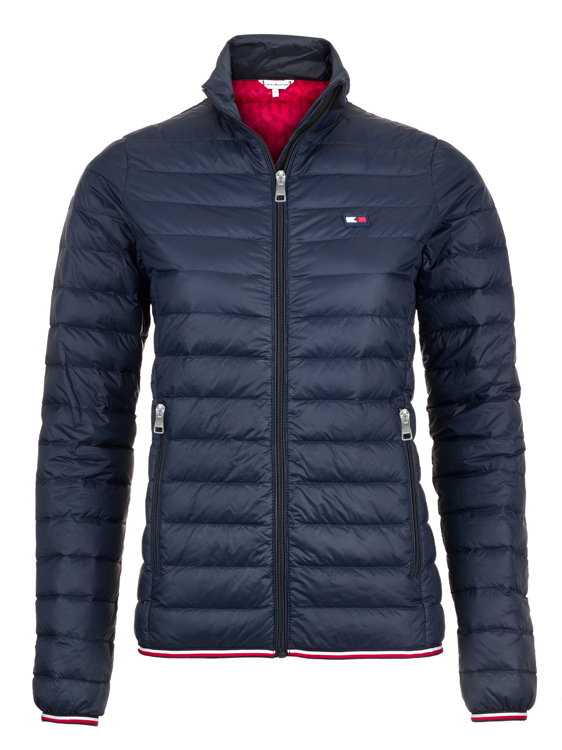 Tommy Hilfiger - Dame dunjakke, letvægts, re-down - Blå