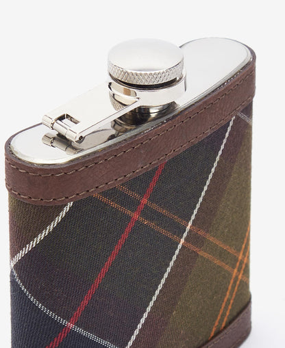 Barbour - Hip Flask - Dark Brown