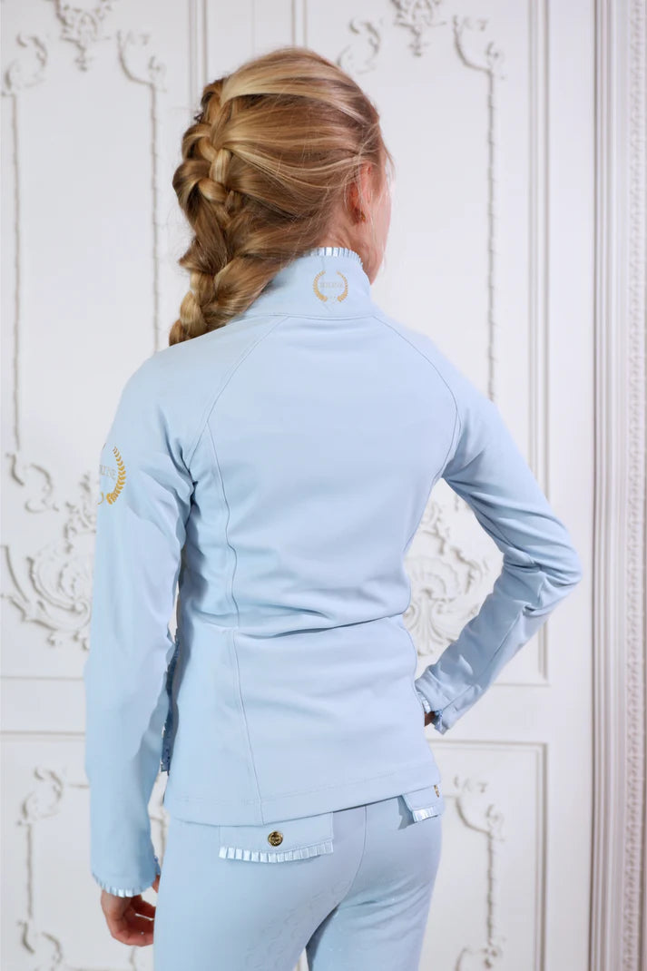 Joline  - Børn, Cardigan, Pre Order- Baby blue