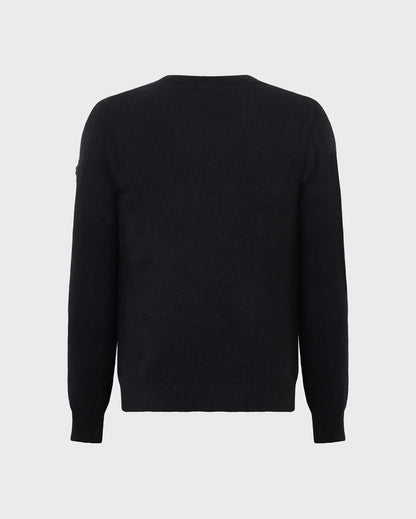 Trolle, Extra fine wool sweater, mænd - Sort