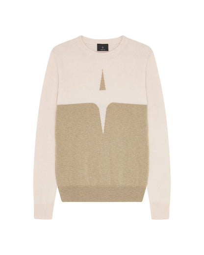 Trolle, Sweater, Cashmere &amp; Wool- Rosa/Sand