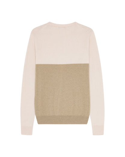 Trolle, Sweater, Cashmere &amp; Wool- Rosa/Sand