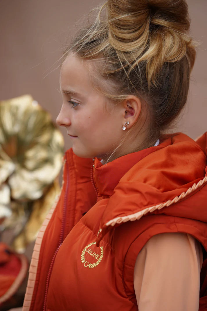 Joline - Vinter jakke/vest - Royal Orange