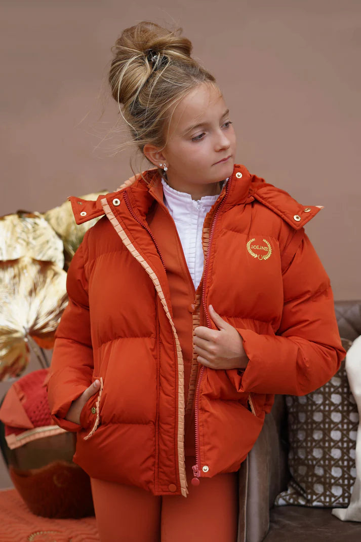 Joline - Vinter jakke/vest - Royal Orange