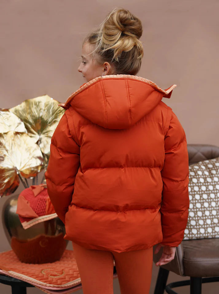 Joline - Vinter jakke/vest - Royal Orange
