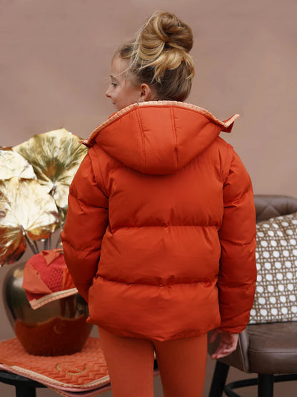Joline - Vinter jakke/vest - Royal Orange