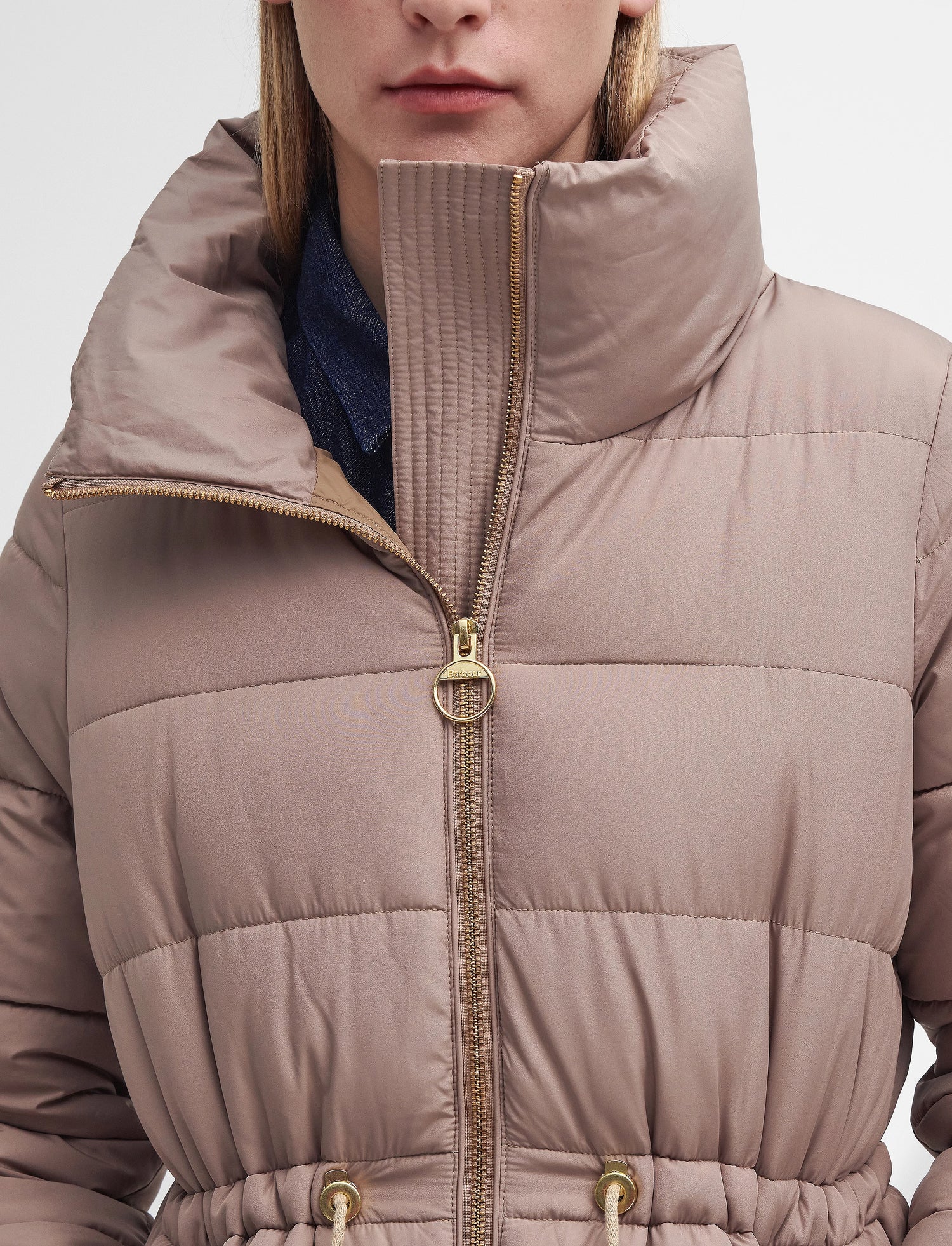 Barbour - Dame jakke, Honey Puffer- Beige