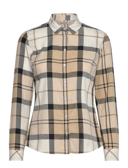 Barbour - Skjorte, Dame, Bredon Check - Safari Tartan