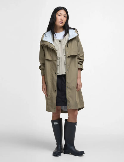 Barbour - Dame, Jakke, Jayla, Vandtæt- Dusky Green