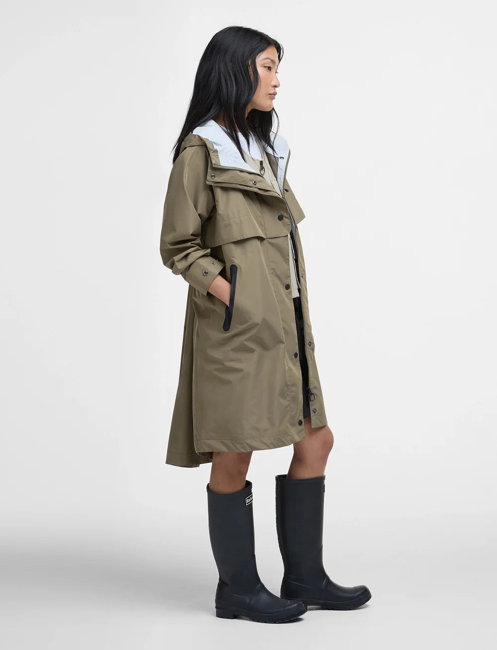Barbour - Dame, Jakke, Jayla, Vandtæt- Dusky Green
