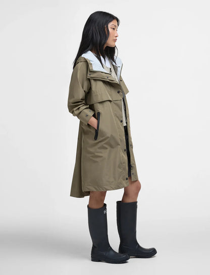 Barbour - Dame, Jakke, Jayla, Vandtæt- Dusky Green