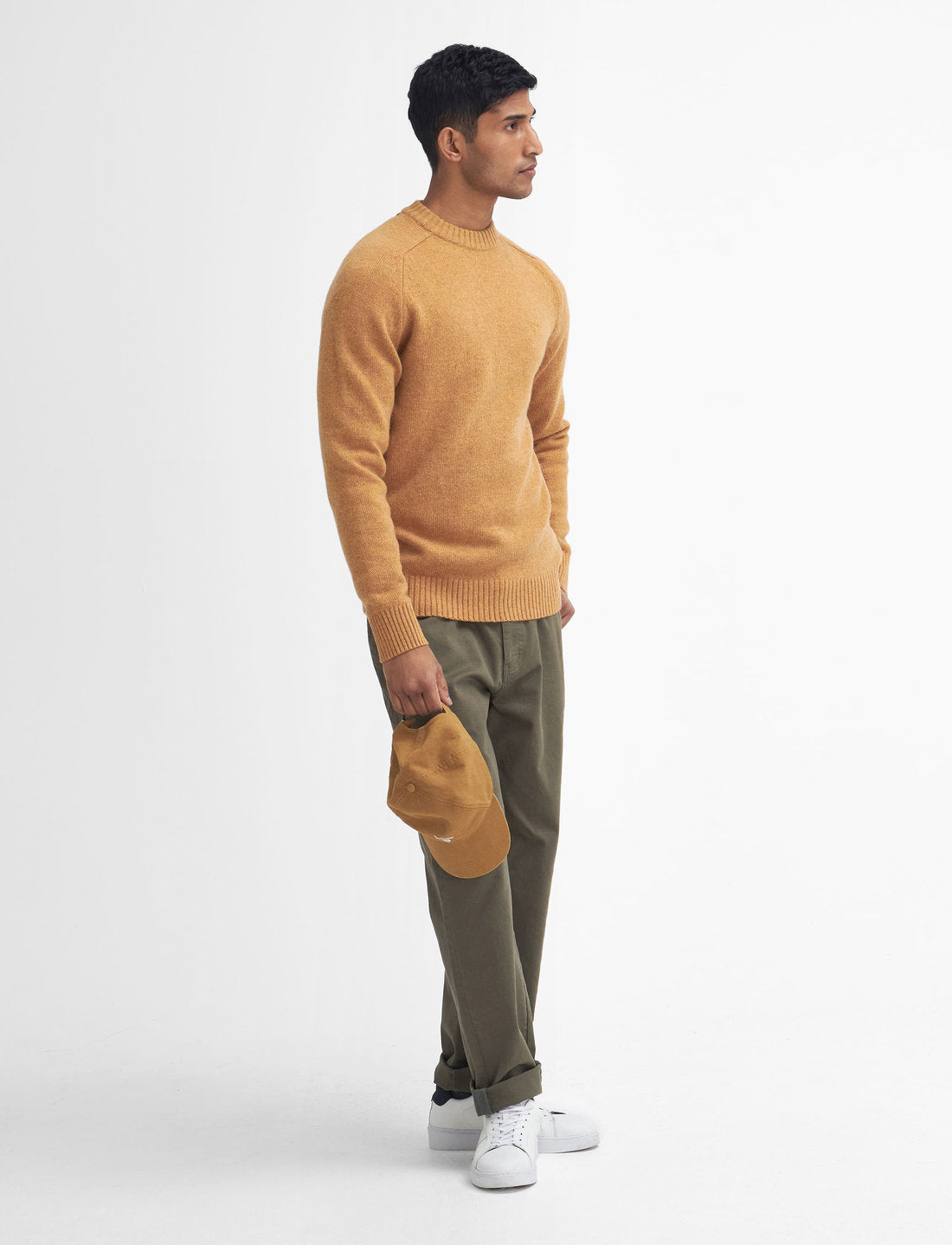 Barbour- Herre, Sweater- Grangetown - HARVEST GOLD