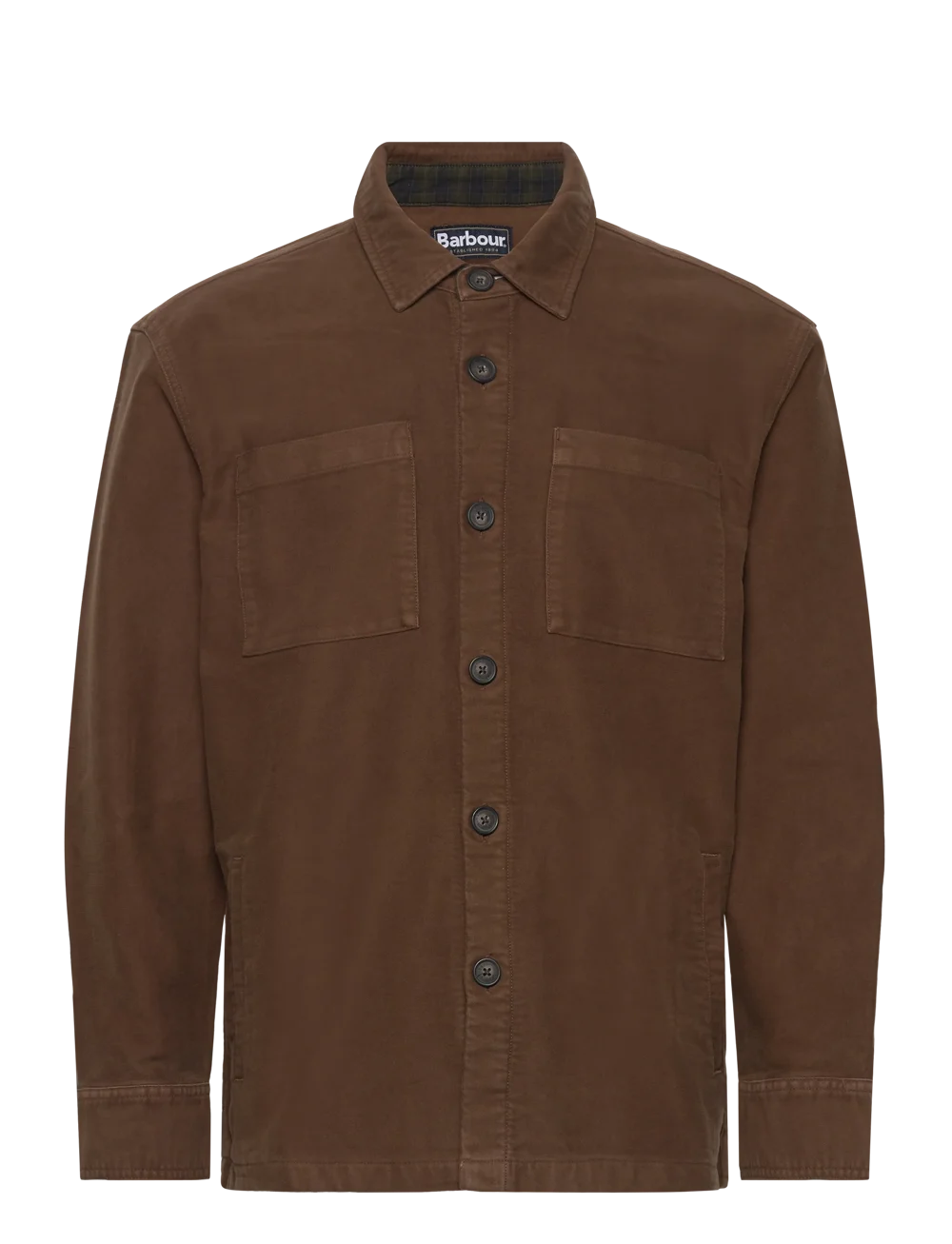 Barbour, Herre, Moleskin Overshirt- Dark Sand