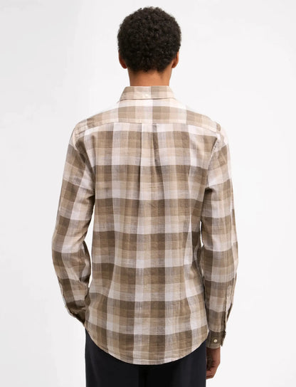 Barbour - Herre, Skjorte, Hillroad, Stone