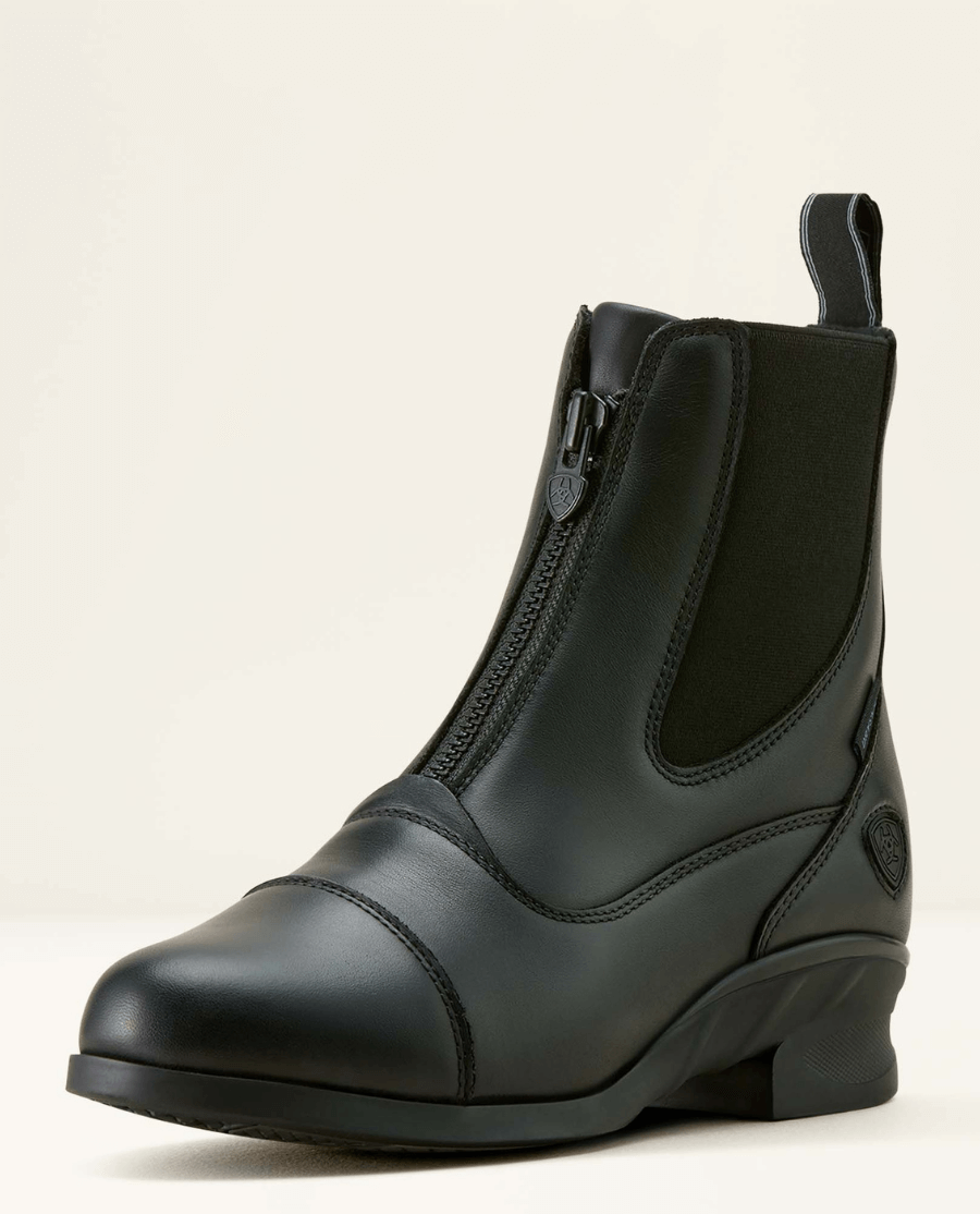 Ariat - Dame, Heritage Zip Waterproof -Sort