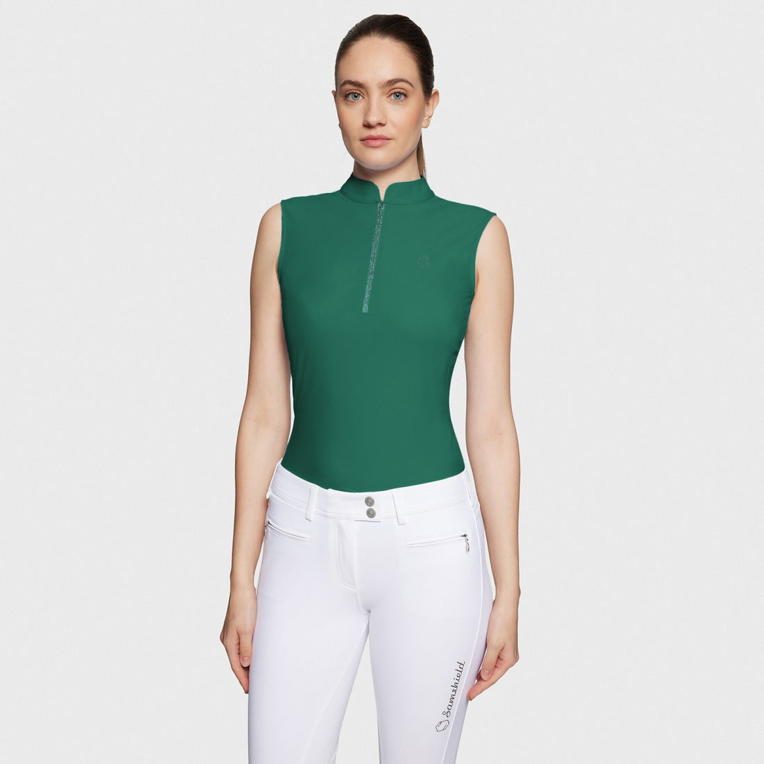 Samshield, Bluse, Sleeveless Bruna- Shamrock