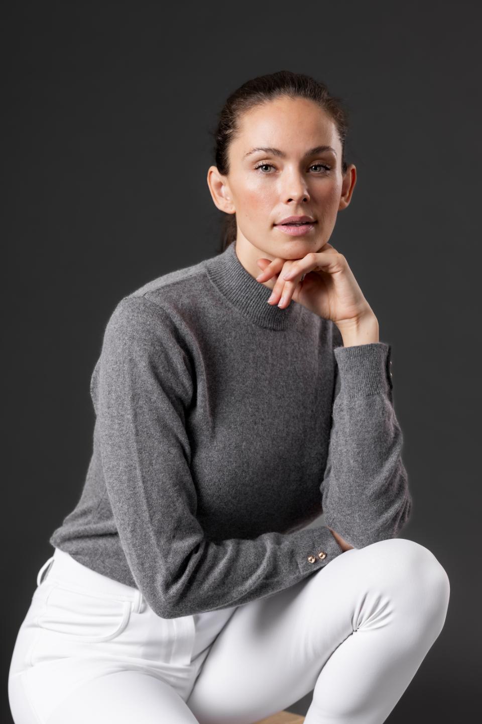 Catago, Ava mohair pullover, Dame- Grå