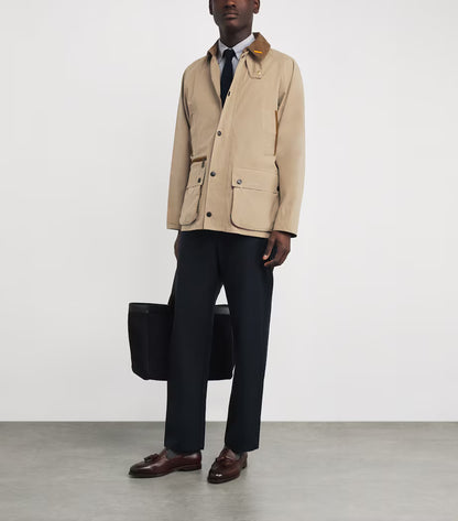 Barbour, Casual Jakke, Herre, Icons Bedale- Beige