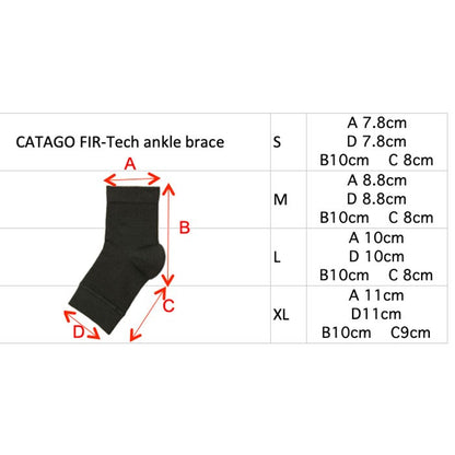 Catago - FIR-Tech ankelbind - Black