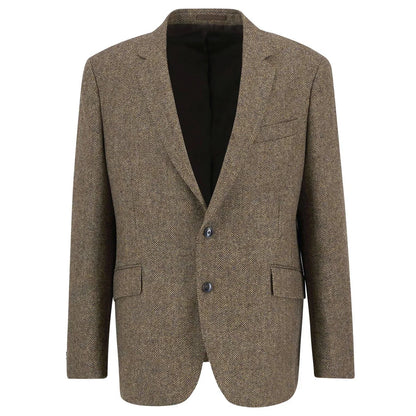 Barbour, Blazer, Herre, Herringbone- Brown