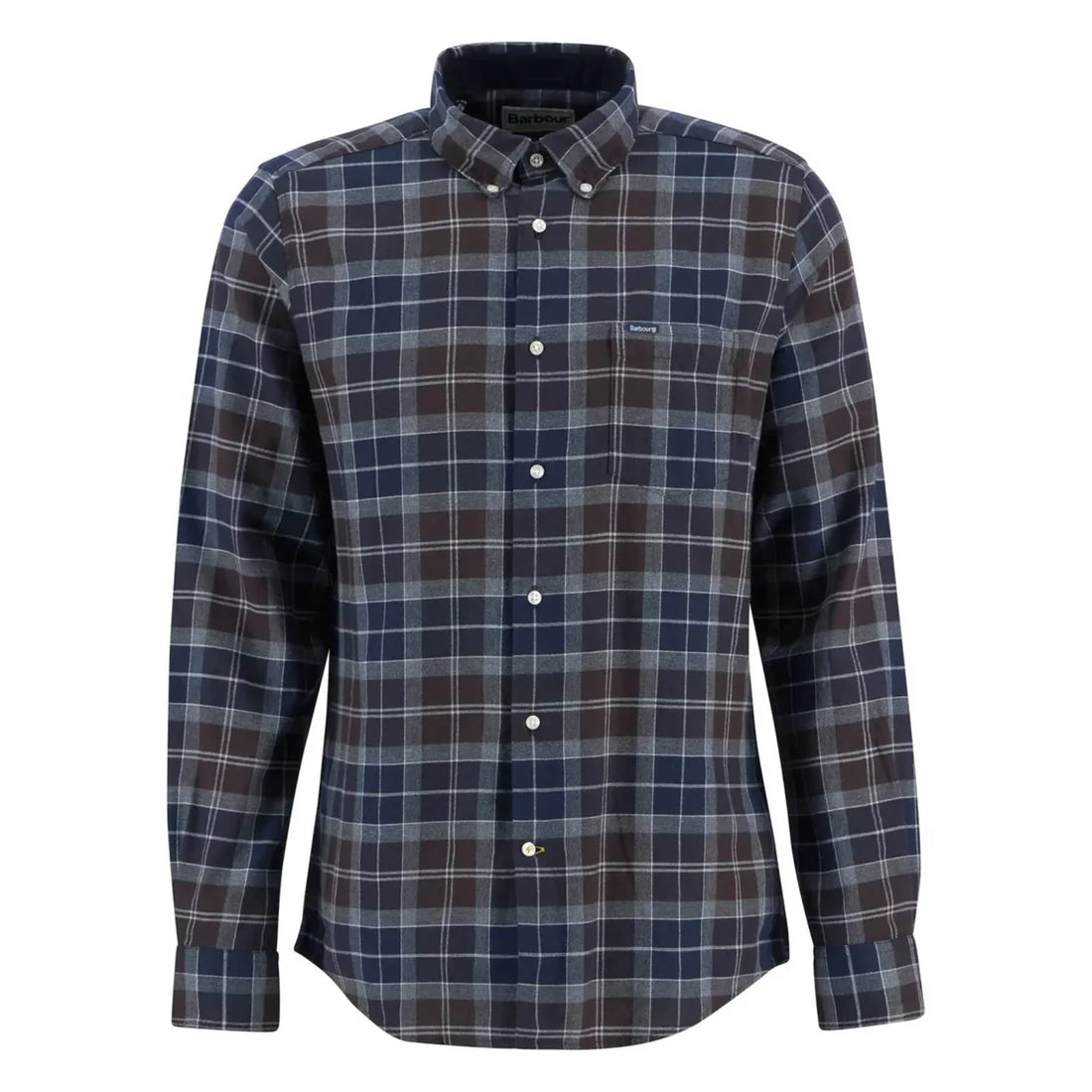 Barbour, Herre, Skjorte, Fortose TF- Midnight Oak Tartan