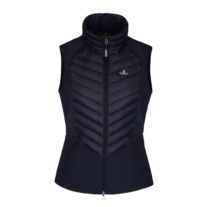 Kingsland - Dame, Vest, Classic, Hybrid - Navy &amp; Black