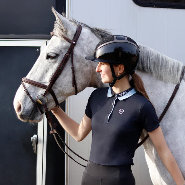 Kingsland - Dame, Poloshirt, Piqué Polo - Navy