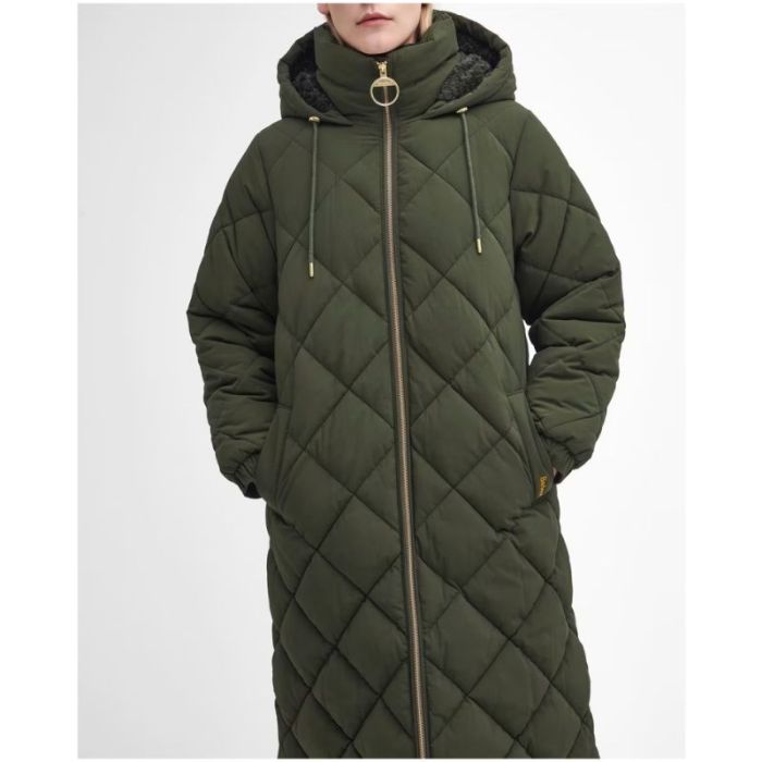 Barbour - Jakke-  Kirkton Puffer - Olive