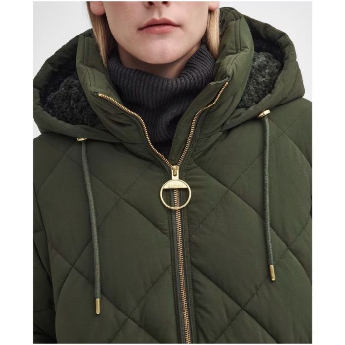 Barbour - Jakke-  Kirkton Puffer - Olive