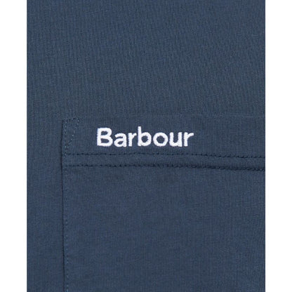 Barbour, T shirt, Herre, Langdon- Dusk Blue