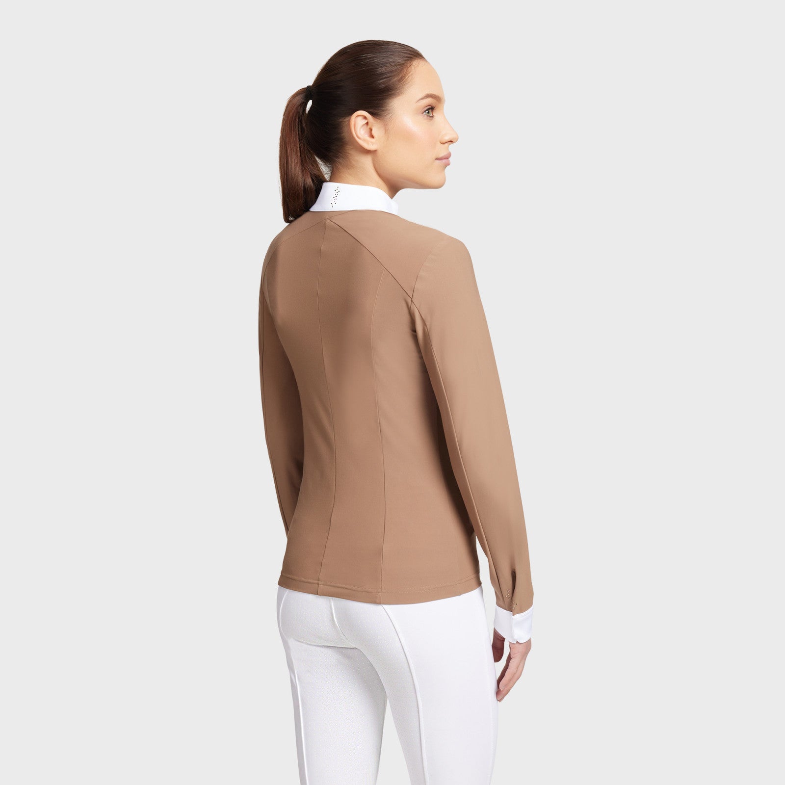 Samshield, Lucia sport LS, træningsbluse, Dame- Camel