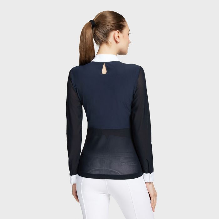 Samshield - Stævnebluse, Dame, Aloise, Langærmet - Navy