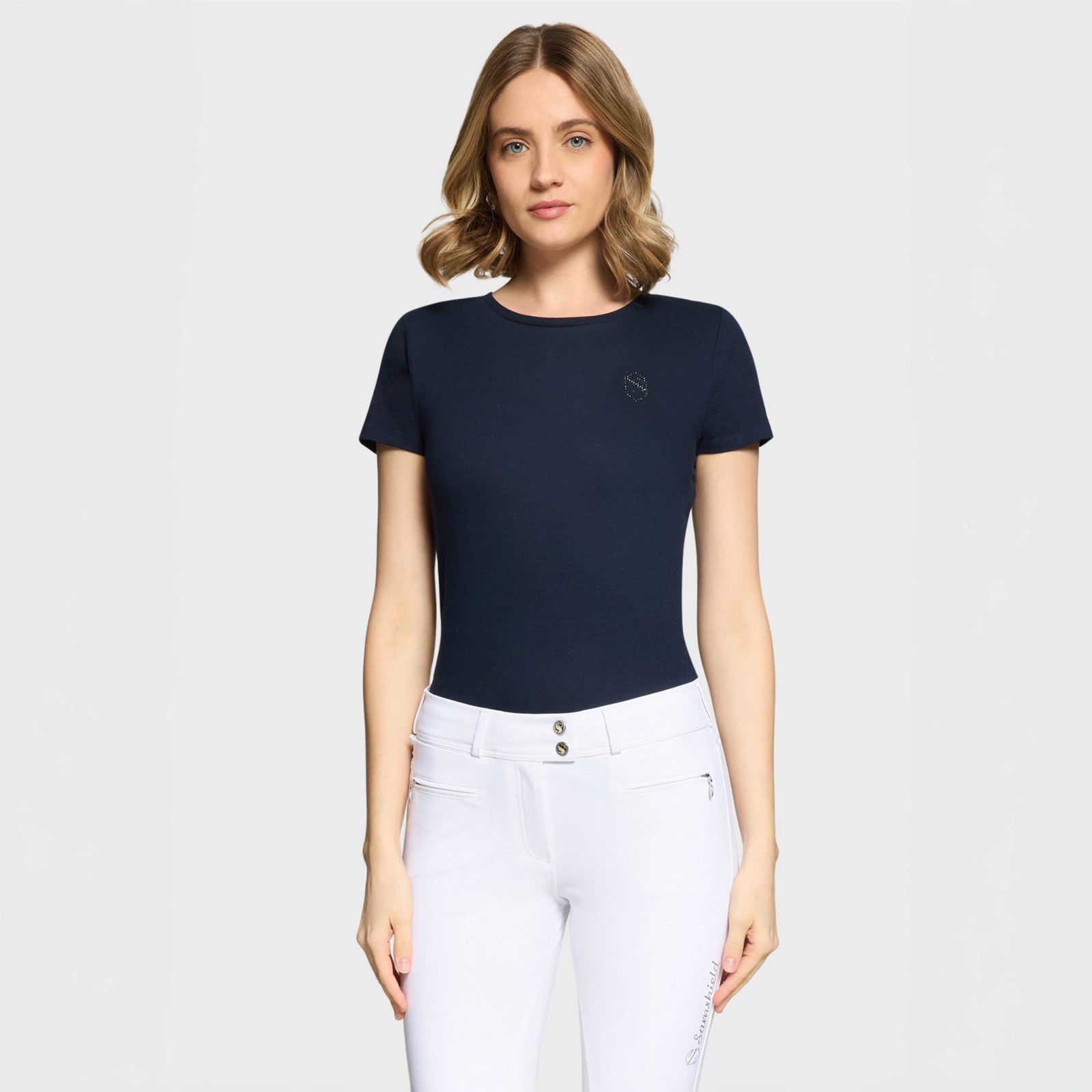 Samshield, T shirt, Stella- Navy
