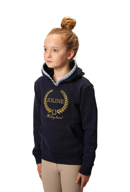 Joline - Børn, Hoodie, Blå