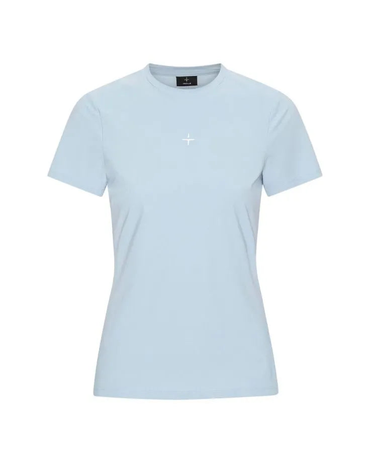Trolle, T shirt, Alth perforated- Astro Blue