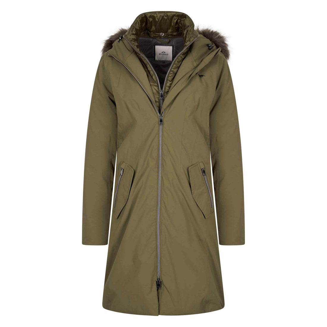 HV Polo - Parka Jakke, Isa - Dark Oil Green