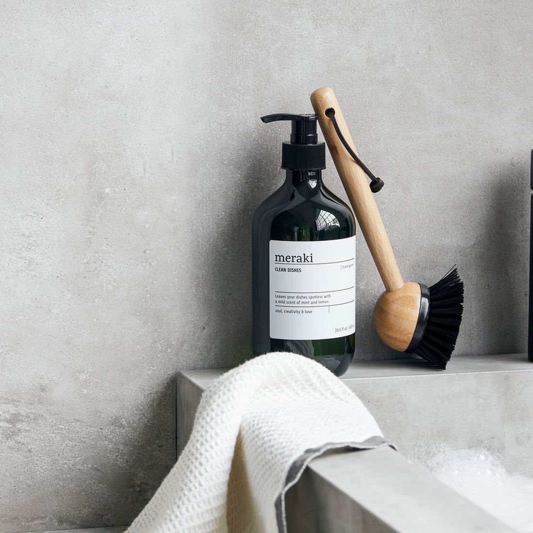 Meraki - Gaveæske, Forest garden, Dish wash essentials, Hvid
